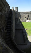 SX29137-41 Small winding staircase Harlech Castle.jpg